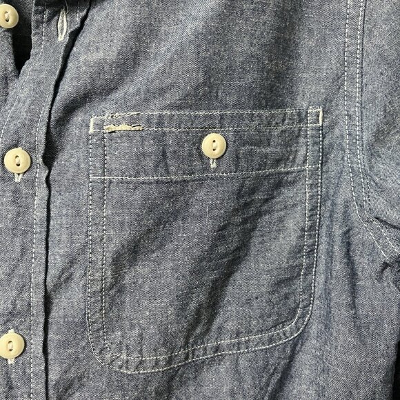 Ralph Lauren Denim & Supply Shirt Womens S Cotton Chambray Western Button Up - Picture 2 of 7